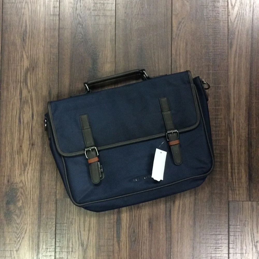 Ted Baker London Navy Cattar Messenger Bag